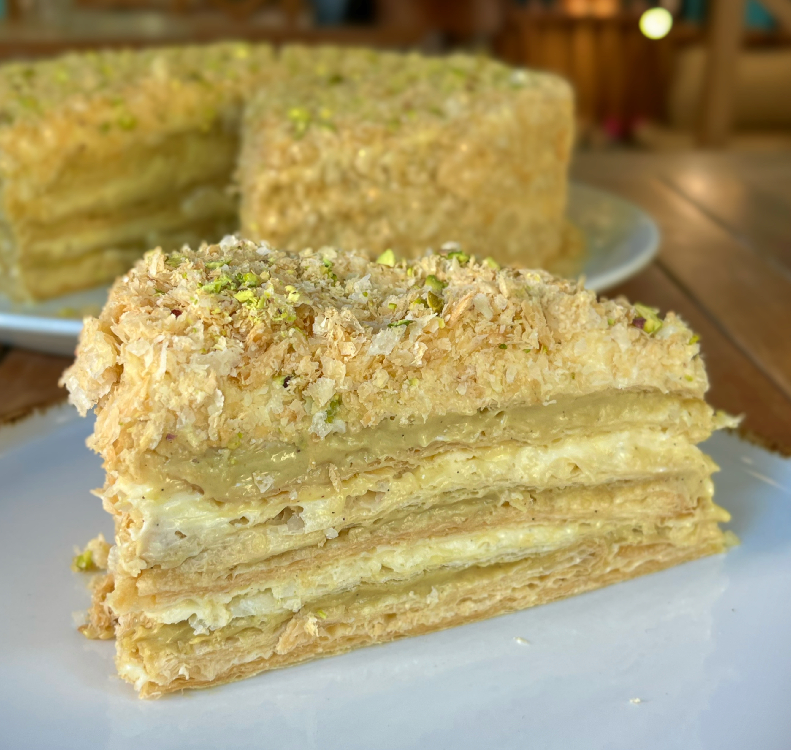 Pistachio Napoleon